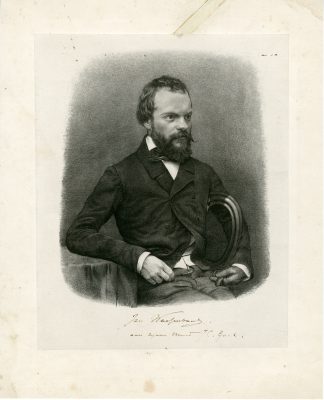 Antique Print-PORTRAIT-JAN WEISSENBRUCH-Weissenbruch-c.1850-1880