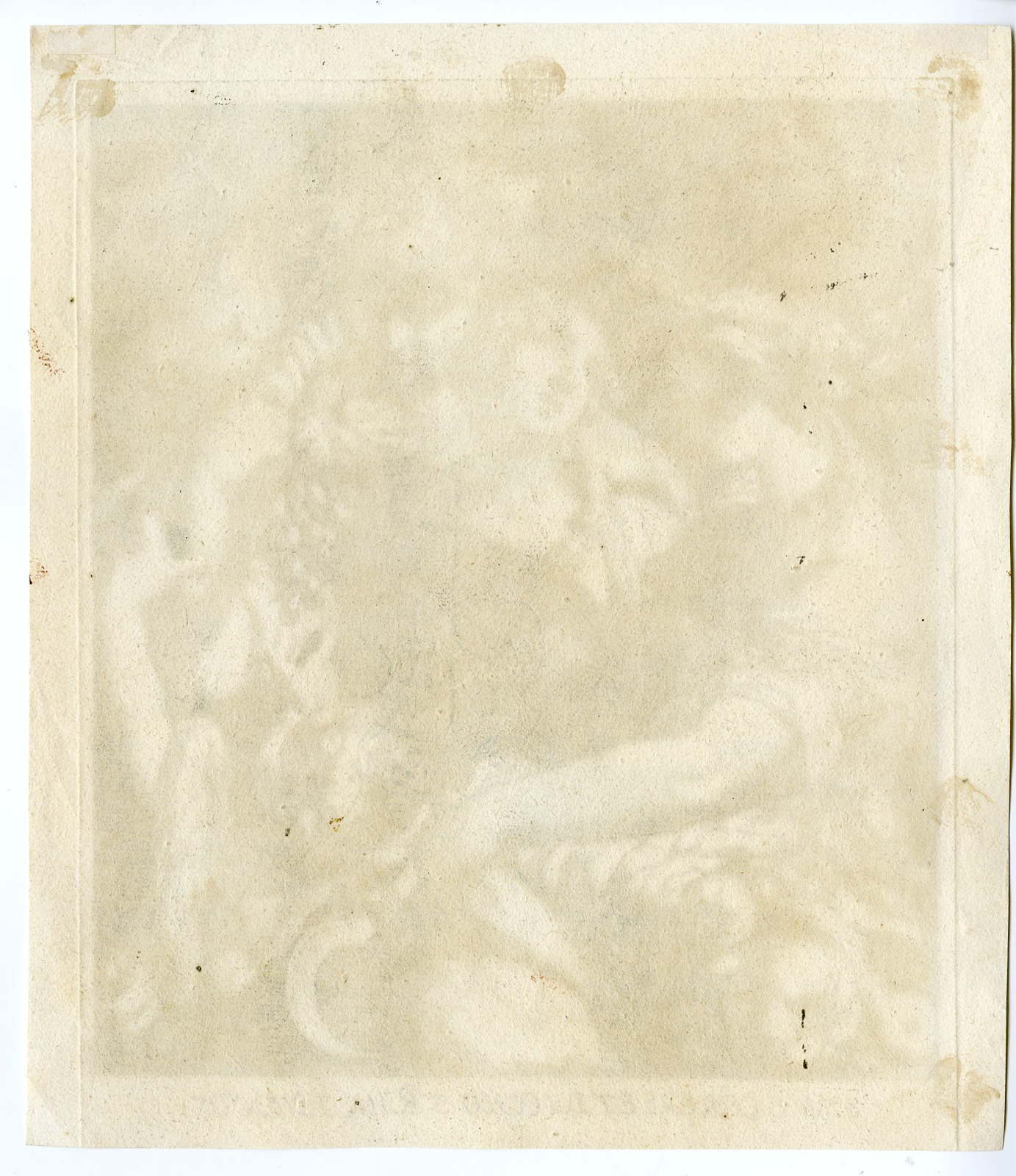 2-Rare-Antique Master Prints-CERES-BACCHUS-VENUS-Saenradam-Bloemaert-c.1600 - Image 3