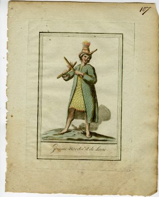 2-Antique Prints-NORTHEAST-ASIA-CULTURE-TRADITIONAL-ATTIRE-Laroque-Grasset-1797