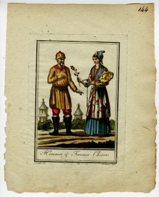 Antique Print-SOCIETY-CHINA-TRADITIONAL-ATTIRE-DIVERSITY-Labrousse-Grasset-1797