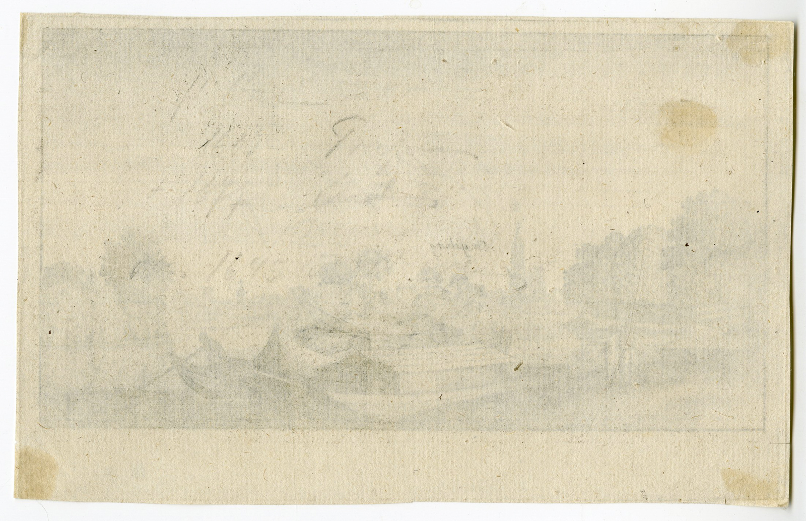 Pco 26303 416x269 Antique Master Print-LANDSCAPE-STRASBOURG-BOATS-Hollar-c.1645 - Image 2