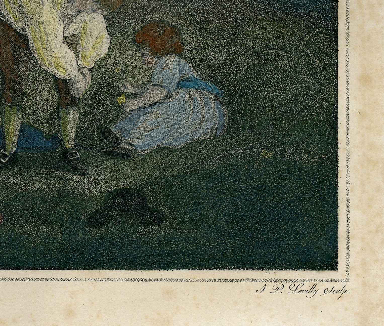 , Antique Master Print-SWIMMING-FOREST-POND-BOYS-DOG-Suntach-Morland-1799, Pictura Antique Prints