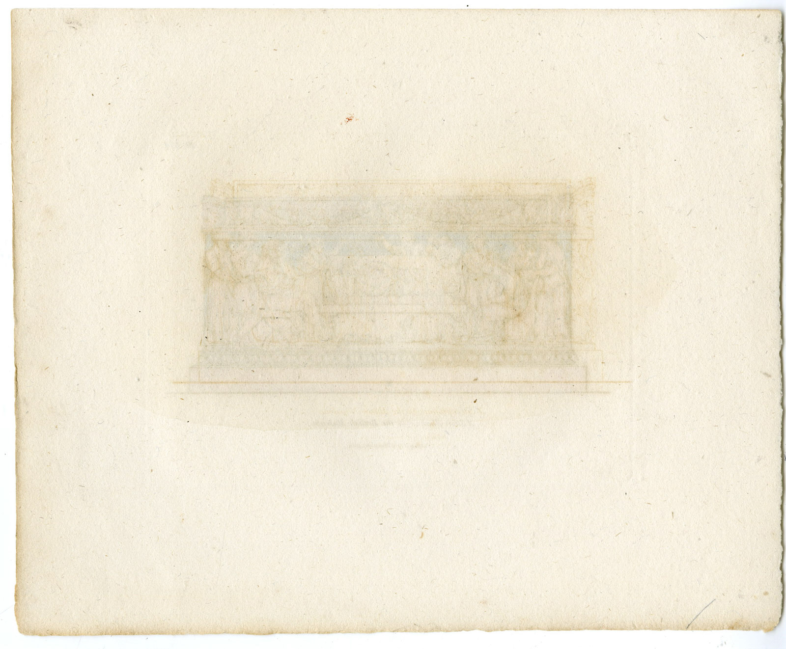 , Antique Print-SARCOPHAGUS-BRITISH MUSEUM-PLATE 134-Moses-1811, Pictura Antique Prints