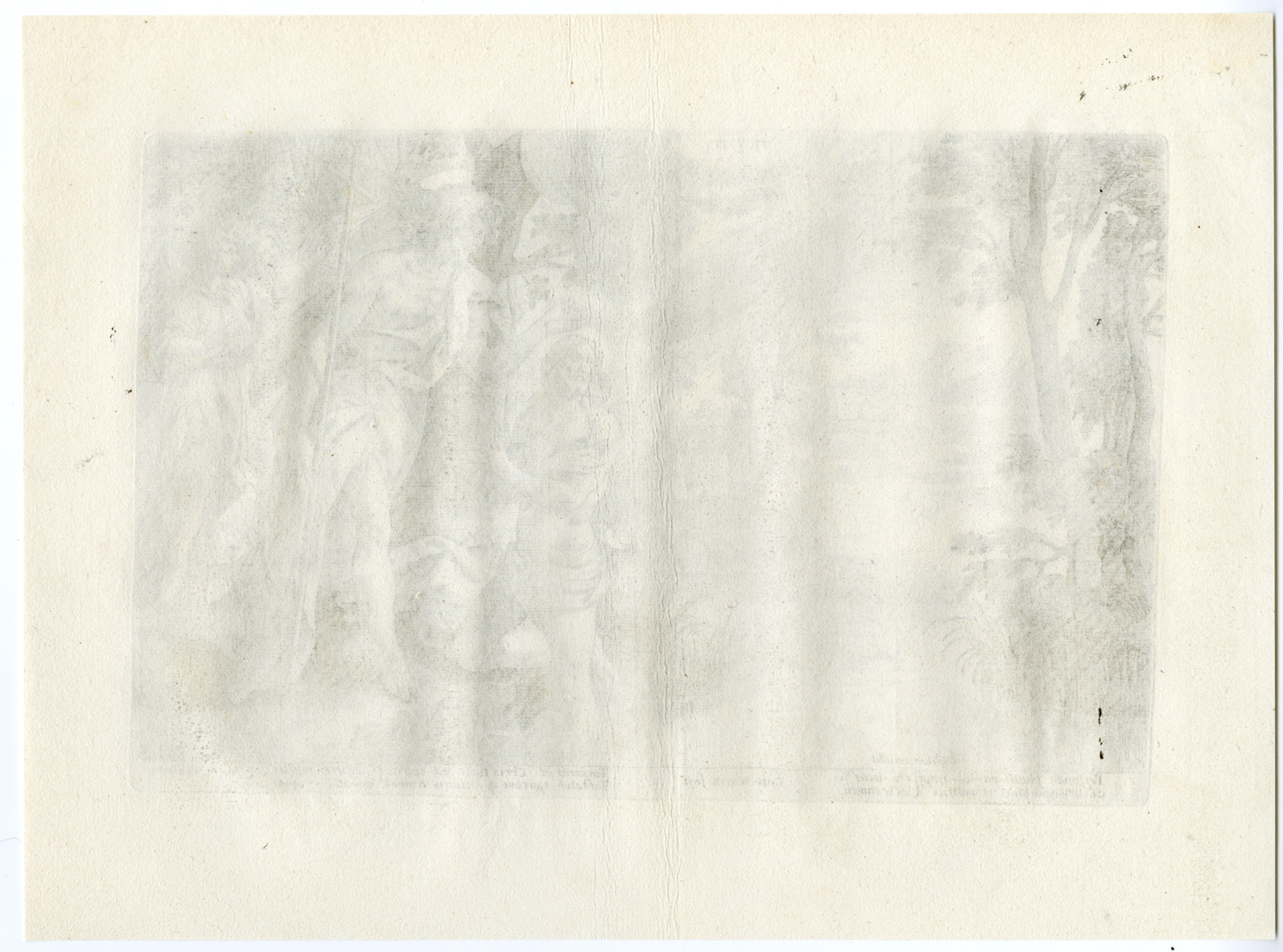 , Antique Master Print-BAPTISM CHRIST-SAINT JOHN THE BAPTIST-Wierix-de Vos -1646, Pictura Antique Prints