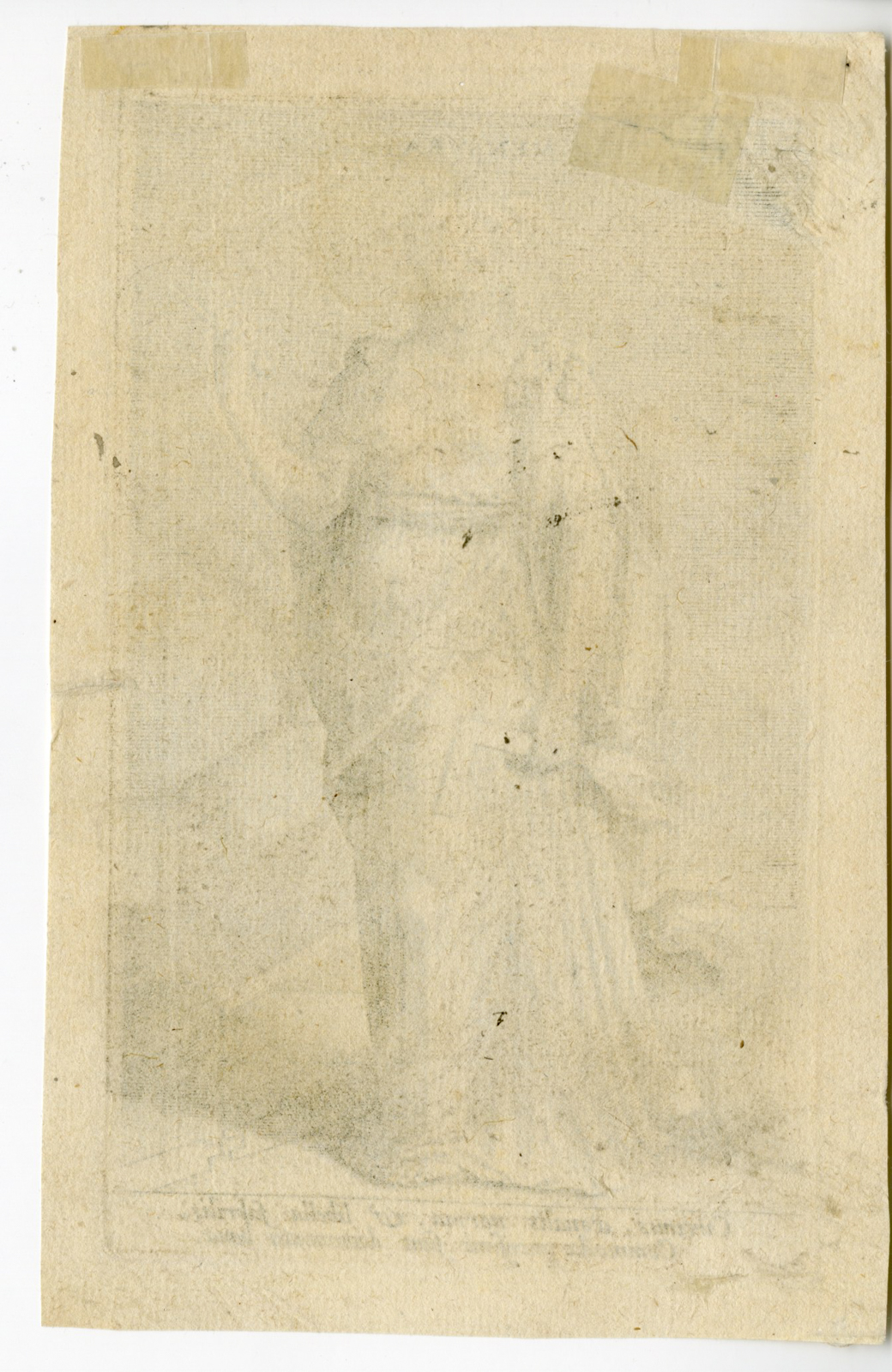 Pictura 03622 416x640 Antique Master Print-PROPOSOPOGRAPHIA-MENSURA-MEASUREMENT-Galle-c.1585 - Image 2