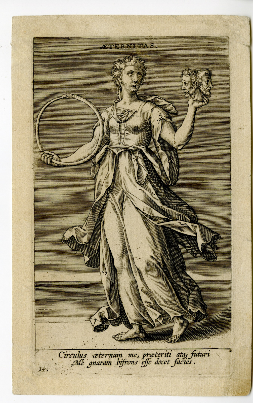 Pictura 03641 416x662 Antique Master Print-PROPOSOPOGRAPHIA-ETERNITAS-ETERNITY-Galle-c.1585