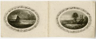 Antique Master Print-RURAL-LANDSCAPES-CHURCH-FARMHOUSE-Orme-1797