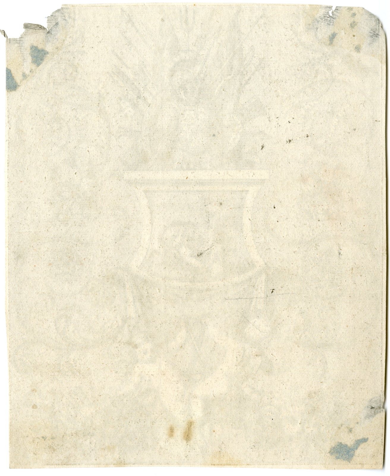 , Antique Master Print-DESIGNS-GOLD-SILVER-SMITHING-ORNAMENT-Gribelin-c.1704, Pictura Antique Prints