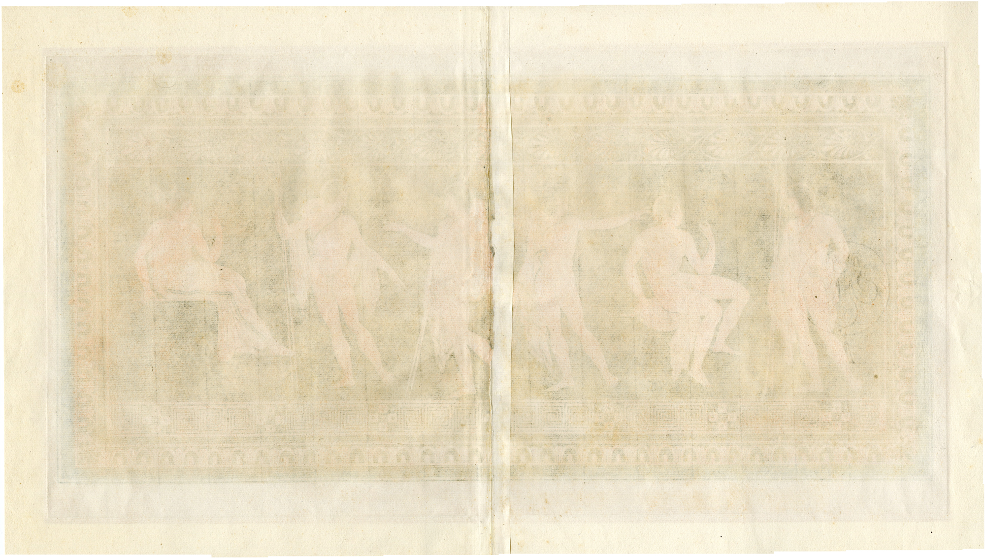 , Antique Print-HERCULES-IN-THE-GARDEN-Hamilton-1766, Pictura Antique Prints