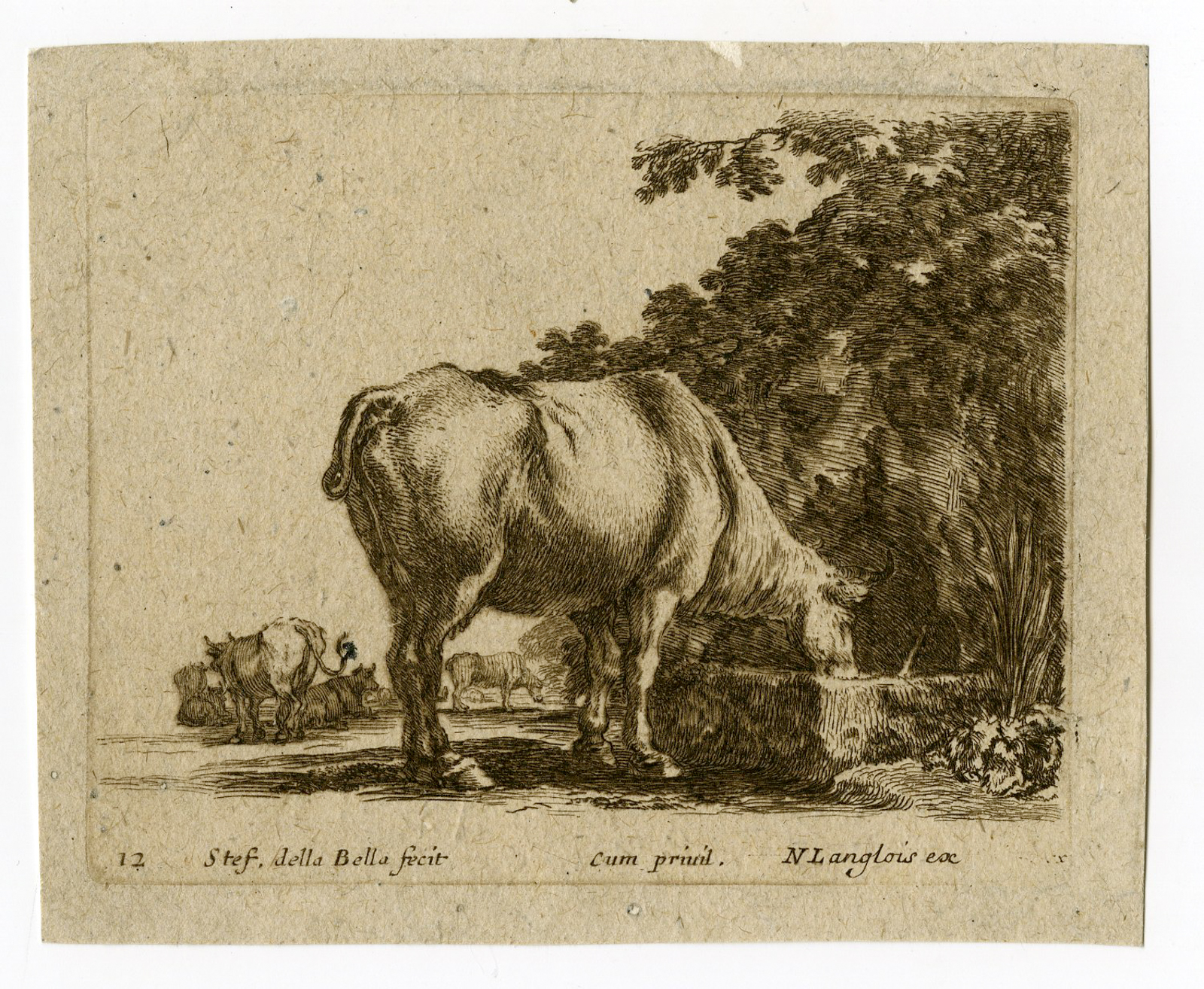 , Various prints-Stefano Della Bella-c.1650, Pictura Antique Prints