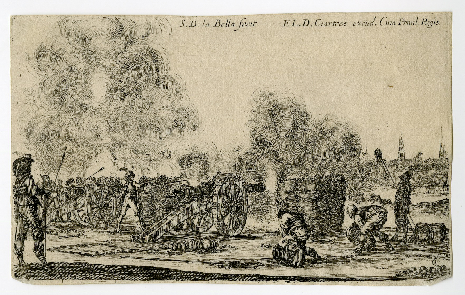 , Various prints-Stefano Della Bella-c.1650, Pictura Antique Prints