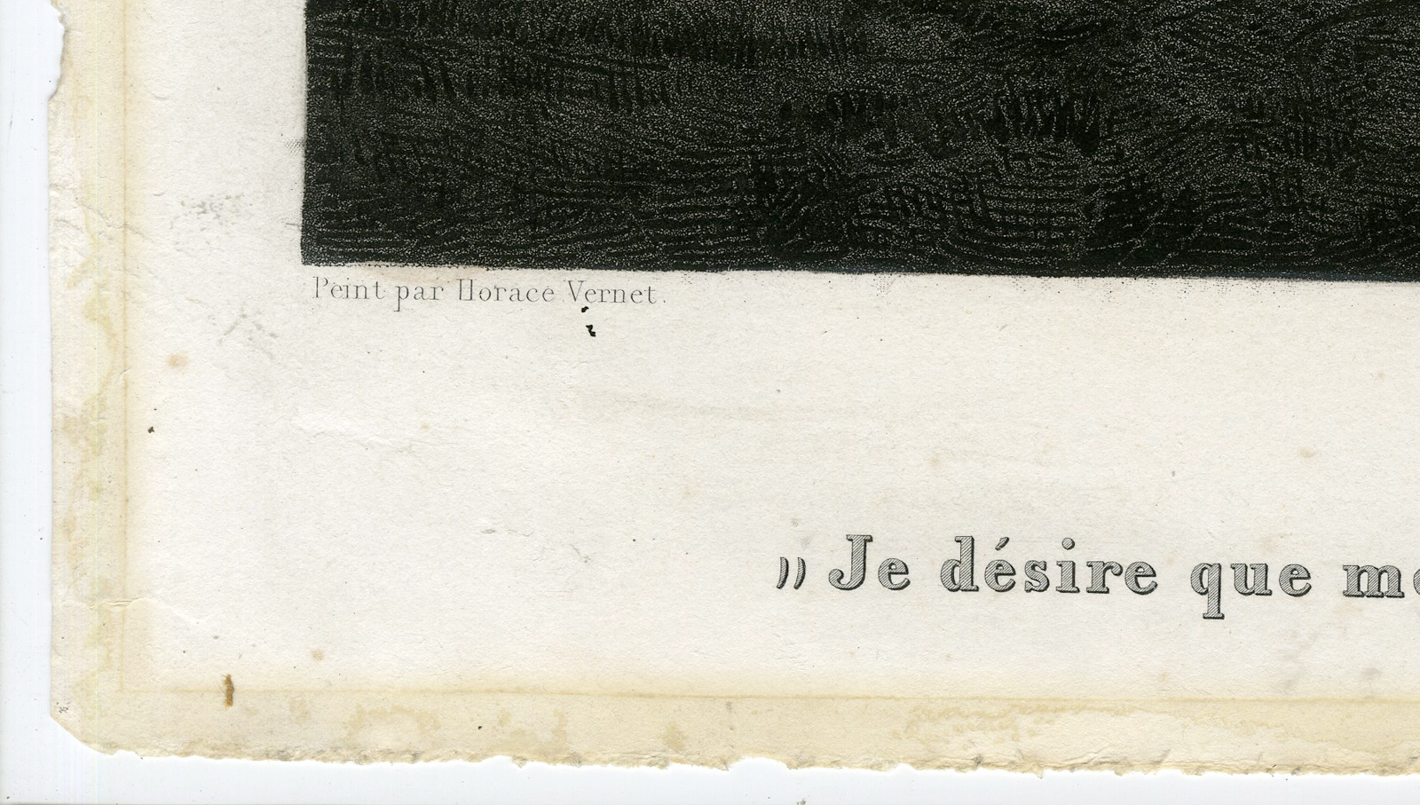 , Rare-Antique Master Print-NAPOLEON-EMERGING-FROM-TOMB-Jazet-Vernet-1840, Pictura Antique Prints