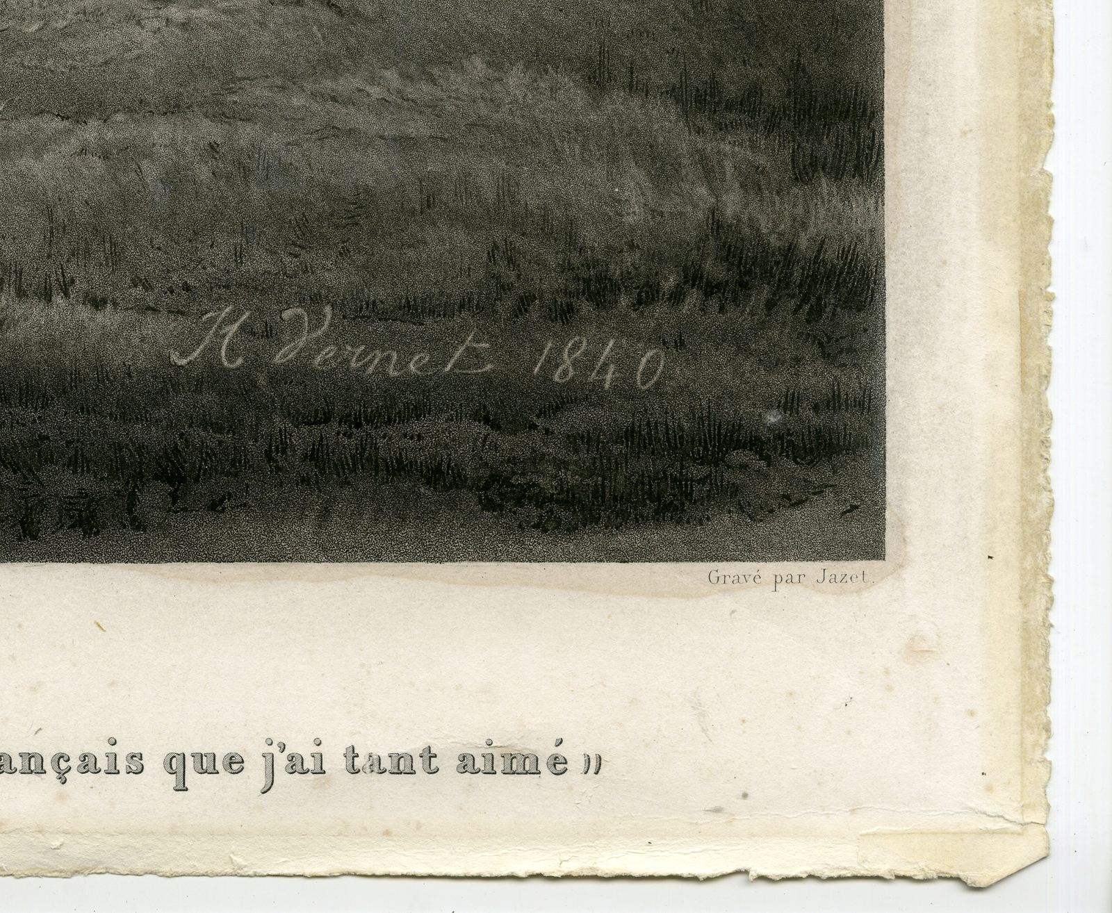 , Rare-Antique Master Print-NAPOLEON-EMERGING-FROM-TOMB-Jazet-Vernet-1840, Pictura Antique Prints