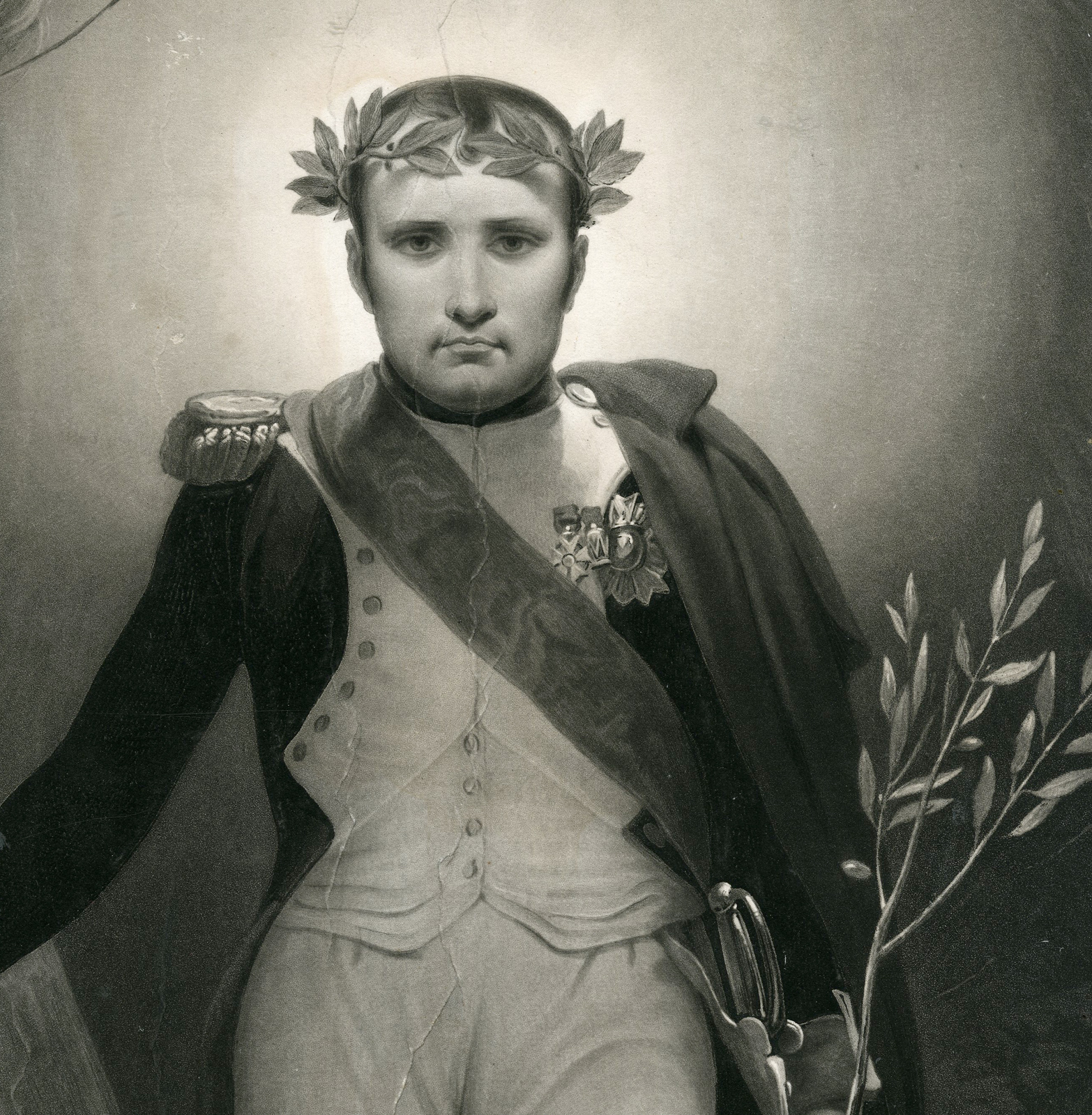 , Rare-Antique Master Print-NAPOLEON-EMERGING-FROM-TOMB-Jazet-Vernet-1840, Pictura Antique Prints