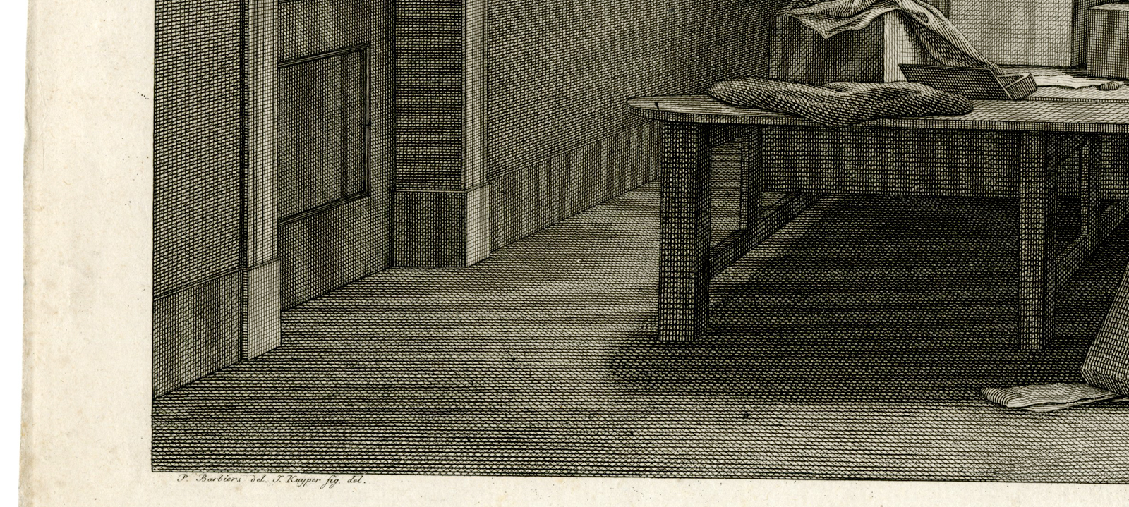 , Antique Master Print-FELIX-MERITIS-DRAWING-STUDIO-Vinkeles-Barbiers-1789, Pictura Antique Prints