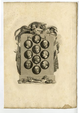 Antique Print-NAPOLEON-LEADERS-PORTRAITS-Bowyer-1815