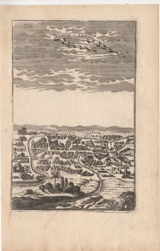 Antique Print-ARDEUIL-ARDEBIL-IRAN-TOWN-DESERT-Mallet-1719