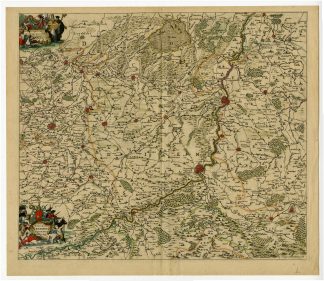 Antique Map-LIEGE-DIOCESE-Allard-1740