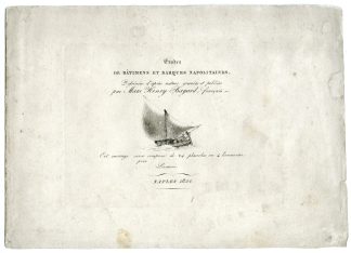 12-Antique Master Prints-NEAPOLITAN-SHIPS-ETCHINGS-SERIES-Bayard-1832