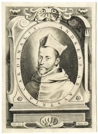 Antique Print-CARDINAL-ANDREW-OF-AUSTRIA-HABSBURG-ENGRAVING-Anonymous-c. 1630