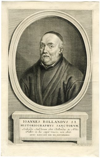 Antique Print-PORTRAIT-JOHANNES-BOLLAND-Collin-Fruytiers-1667