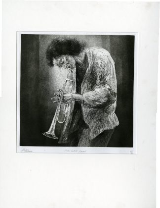 Antique Master Print-MILES-DAVIS-AQUATINT-ETCHING-Klaasse-20th c.