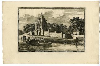 Antique Print-DELFT-MUNITIONS-STOREHOUSE-Decker-1678-1703