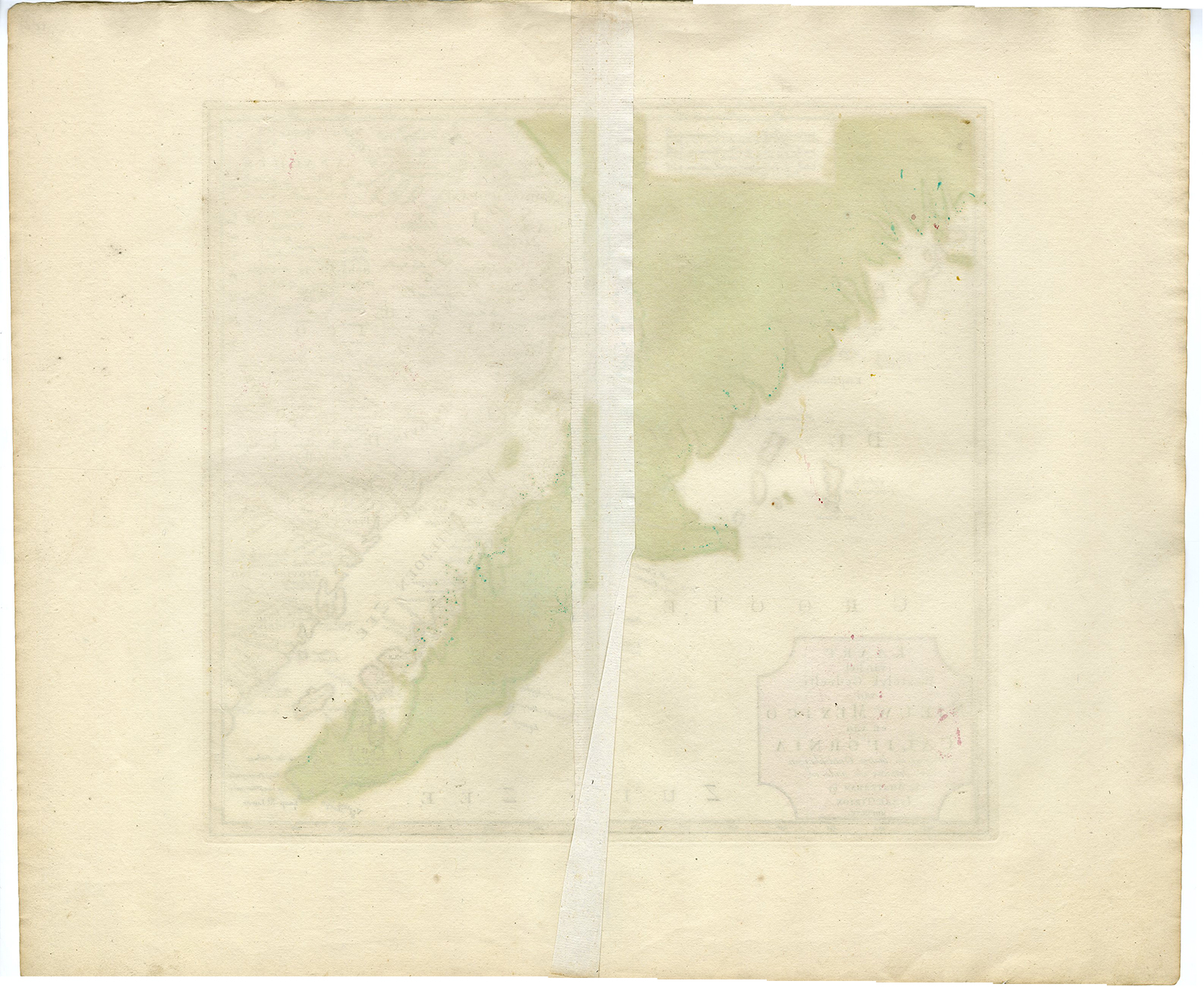 , Antique Map-CALIFORNIA-MAP-Tirion-1765, Pictura Antique Prints