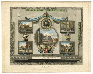 Antique Master Print-MONUMENT-AMSTERDAM-PATRIOTS-Houtgraaff-1788