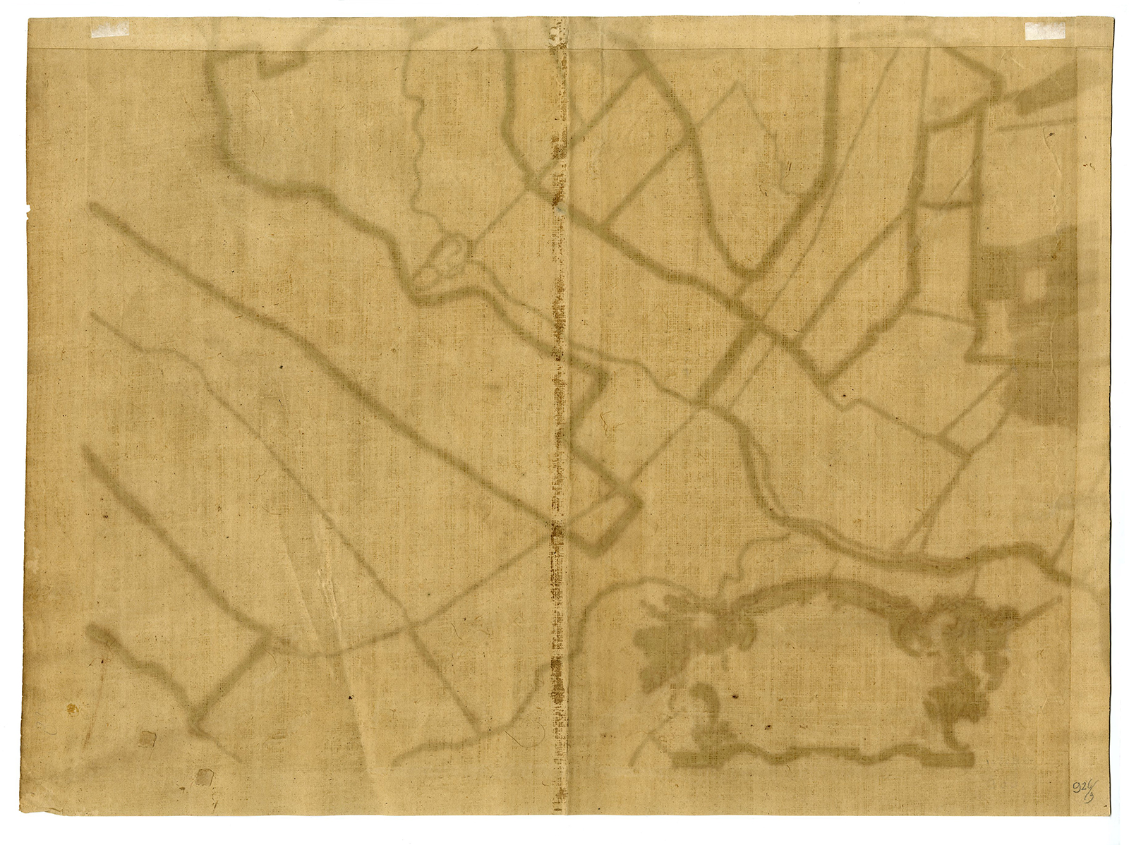 , Antique Map-HOOGHEENRAEDSCHAP-OUDEWATER-Anonymous-1746, Pictura Antique Prints