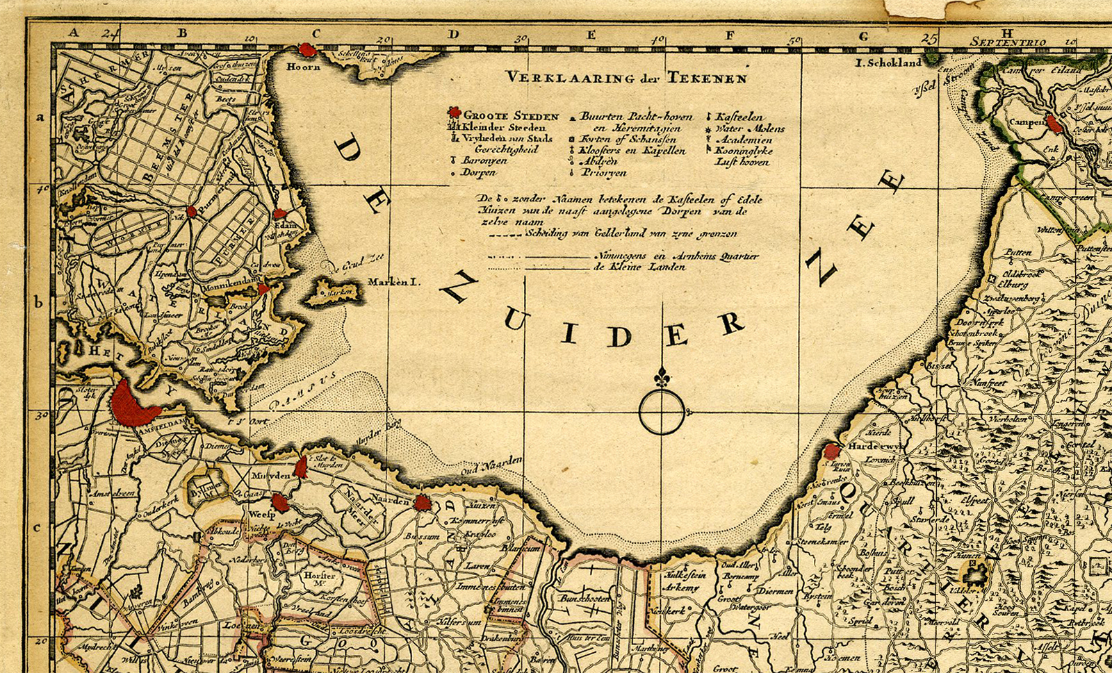 , Antique Map-GELDRIAE-ZUTPHANIAE-GELDERLAND-ZUTPHEN-Ottens-c.1720, Pictura Antique Prints