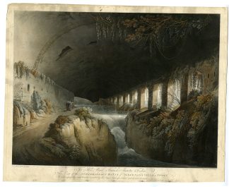 Antique Master Print-SUBTERRANEAN-RUINS-VILLA-TIVOLI-Jukes-Freebairn-1796