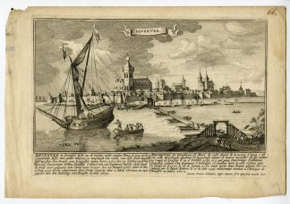 Antique Print-DEVENTER-CITY-VIEW-Bouttats-Peeters-1679