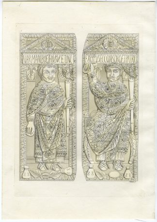 Antique Print-DIPTYCH-CONSUL BOETHIUS-BOEZIO-PL.1-Raineri-Ferrario-1823