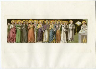 Antique Print-MURAL PAINTING-S.MICHELE CHURCH-MONZA-PL 4-Bramatti-Ferrario-1823