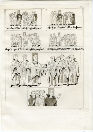 Antique Print-ITALY-MASS-PONTIFICAL-CHRISTIANITY-GOD PL.24-Bonatti-Ferrario-1823