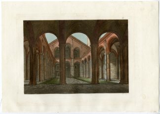 Antique Print-MILAN-BASILICA AMBROSIANA-ITALY-PL.37-Bufsi-Ferrario-1823