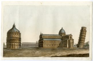 Antique Print-CATHEDRAL-PISA-CHURCH-ITALY-PL.40-Bufsi-Ferrario-1823