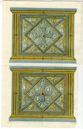 Antique Print-MILAN-ALTAR-SAINT AMBROGIO -ITALY-PL.43-Bramati-Ferrario-1823