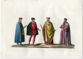 Antique Print-DUKE-ADMIRAL-GENERAL-SENATOR-VENICE-ITALY-55-Gallina-Ferrario-1823
