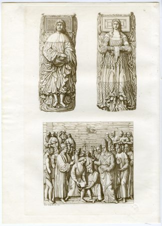 Antique Print-GIOVANNI-GALEAZZO-VISCONTI-MILAN-PL. 60-Bottigella-Ferrario-1823