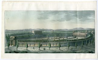 Antique Print-ARENA-CIVICA-GIANNI-BRERA-MILAN-ITALY-PL. 91-Raineri-Ferrario-1823