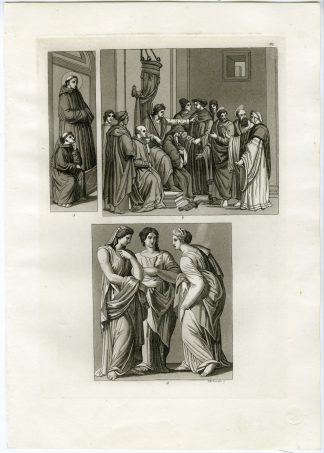 Antique Print-GIOTTO-MASACCIO-RAPHAEL-ITALY-PL. 112-Bonatti-Ferrario-1823