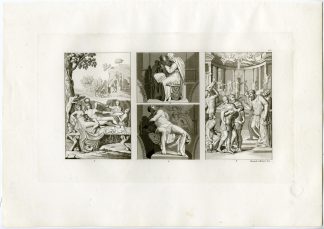 Antique Print-FRESCO-MICHELANGELO-ROMANO-PL. 115-Bramati & Raineri-Ferrario-1823