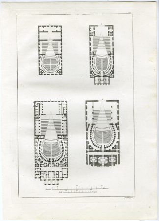 Antique Print-ARCHITECTURE-MAIN THEATERS-ITALY-PL.123-Fumagalli-Ferrario-1823
