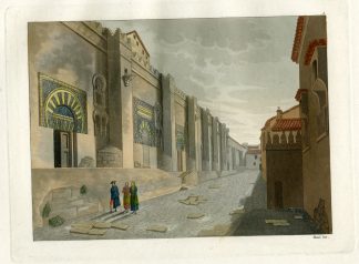 Antique Print-MOSQUE-CORDOBA-MEZQUITA-Bussi-Ferrario-1826