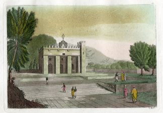 Antique Print-AXUM-CHURCH-ETHIOPIA-Rossi-Ferrario-1819