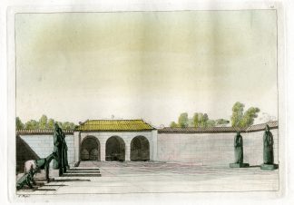Antique Print-CHINESE-TOMB-GRAVE-NOBLEMAN-Rossi-Ferrario-1816