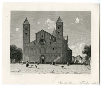 Antique Print-UTRECHT-MARIAKERK-CHURCH OF ST. MARY-Sluyter-Weissenbruch-1878