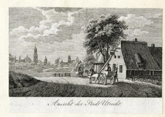 Antique Print-UTRECHT-VIEW-NETHERLANDS-Hassel-1809